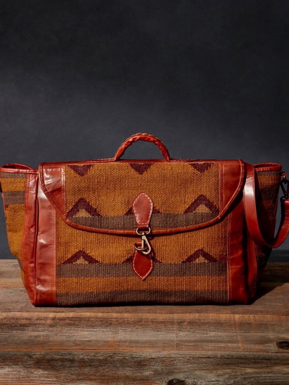 NWT Free People We The Free Winona Weekender Woven Jute Leather Travel Bag $398